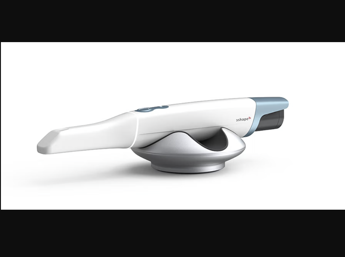 Scanner intraoral em uso